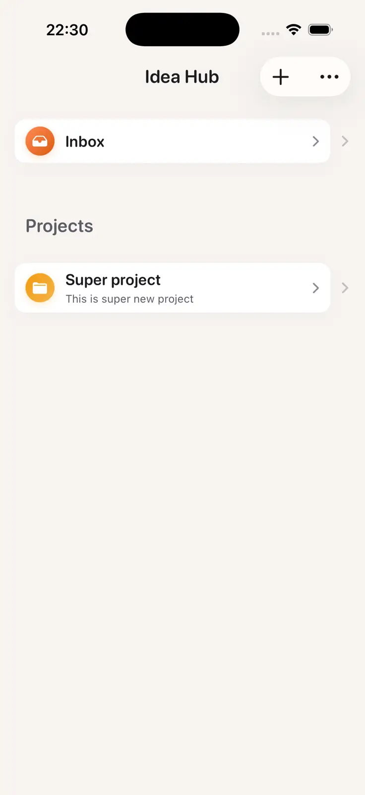 Projects List